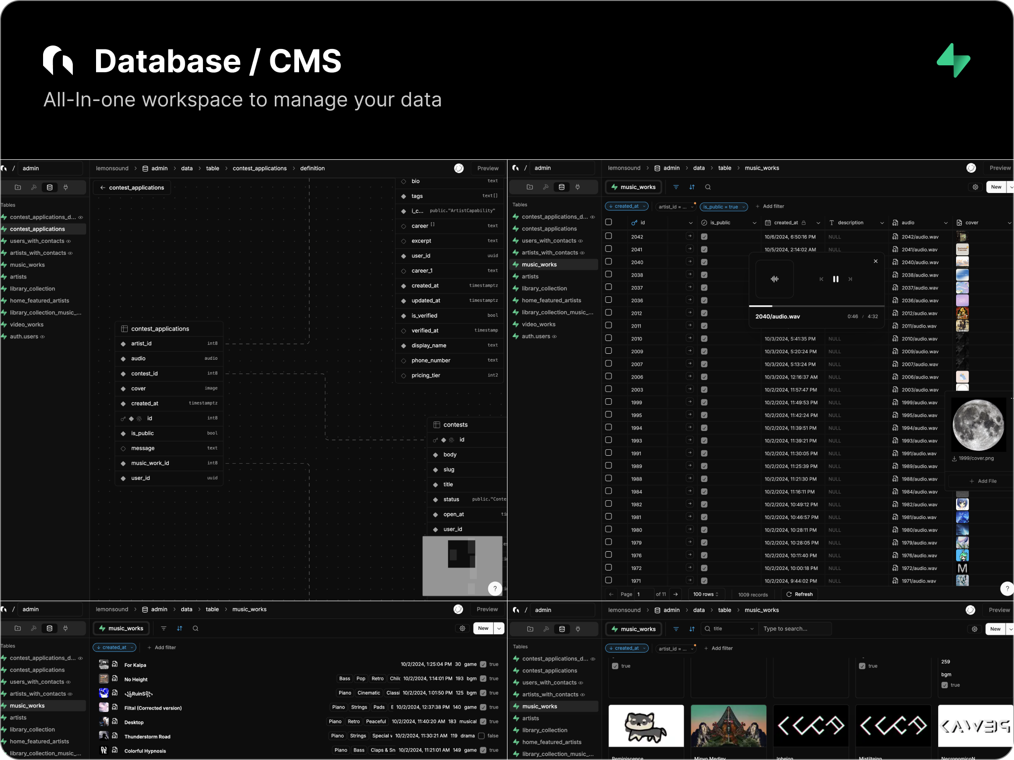 Grida Database Editor