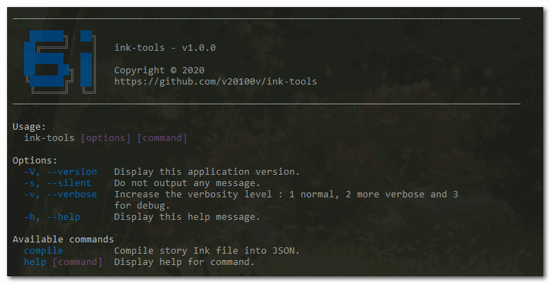 ink-tools CLI application