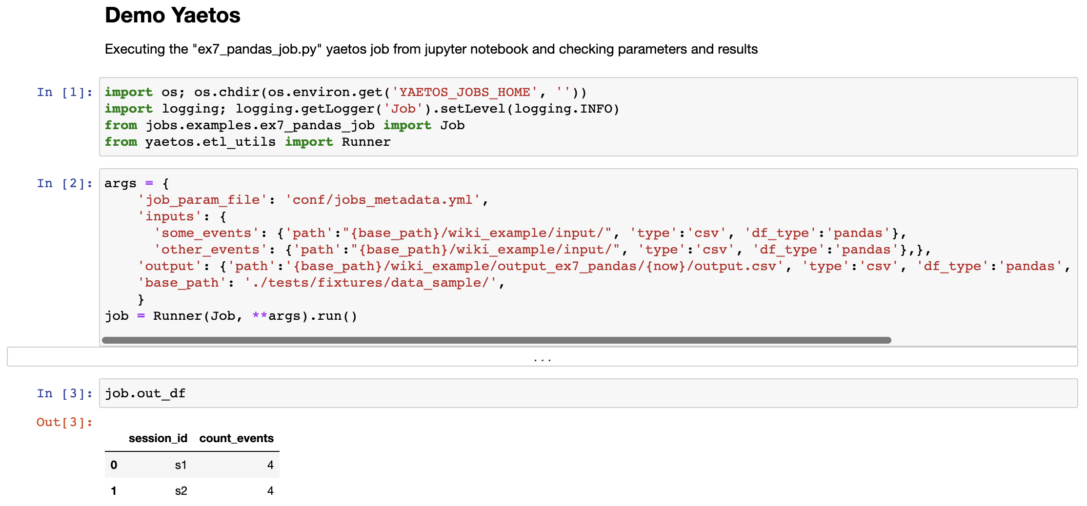 jupyter demo