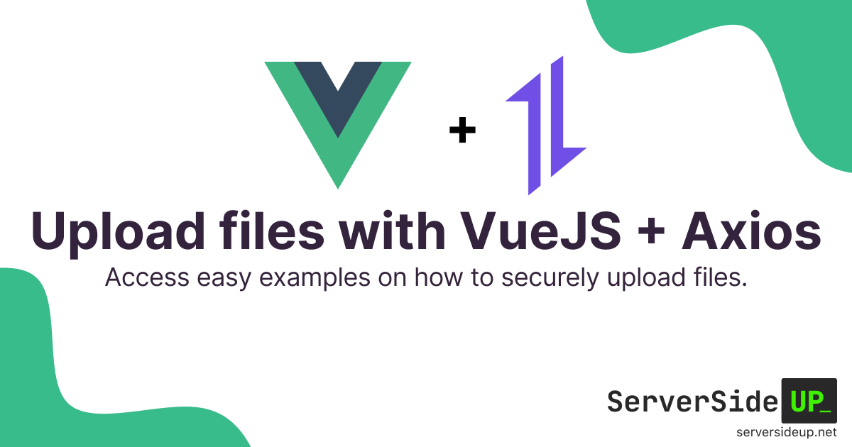 Upload Files VueJS + Axios Header