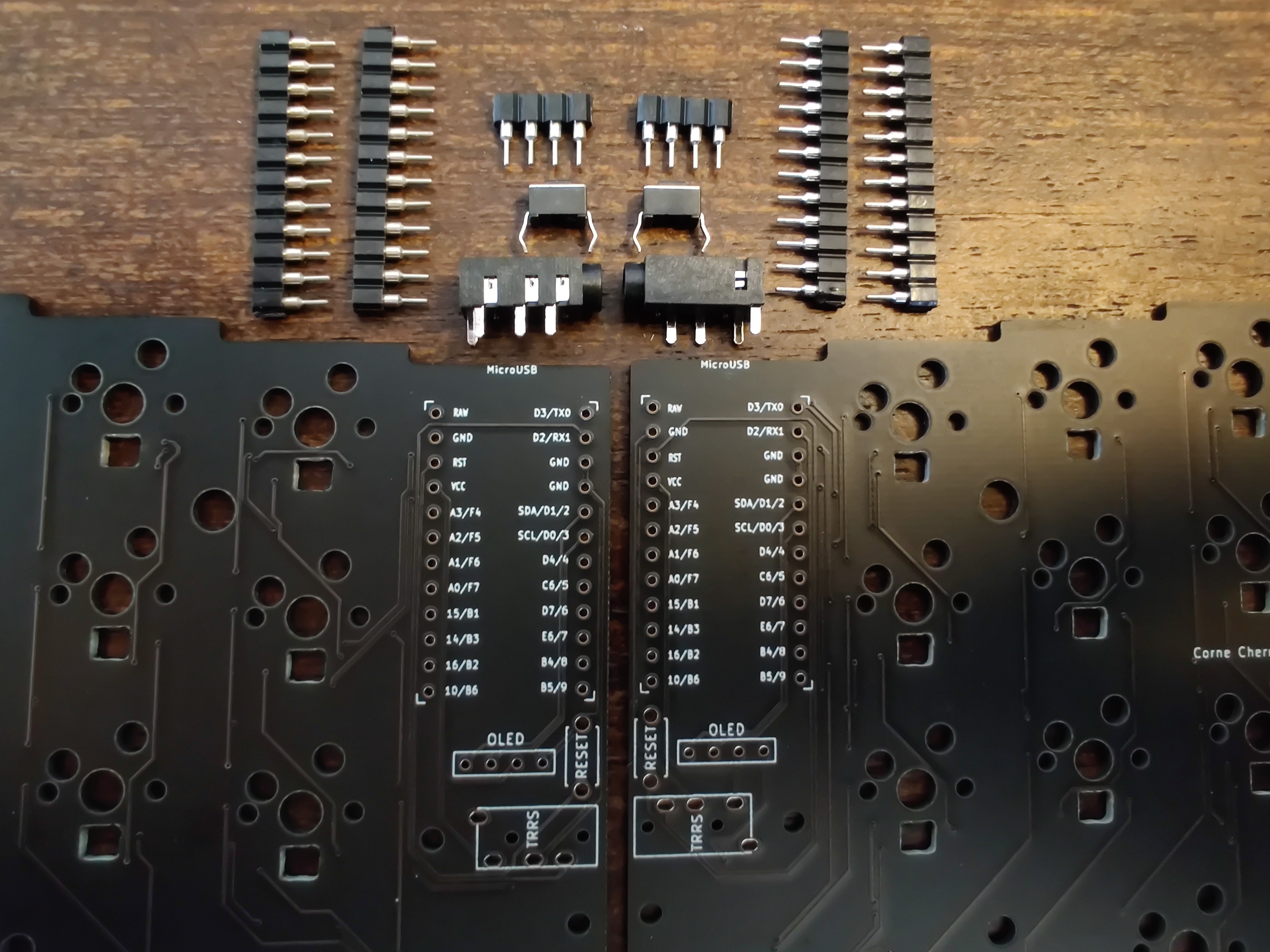 Soldering top pcb 1