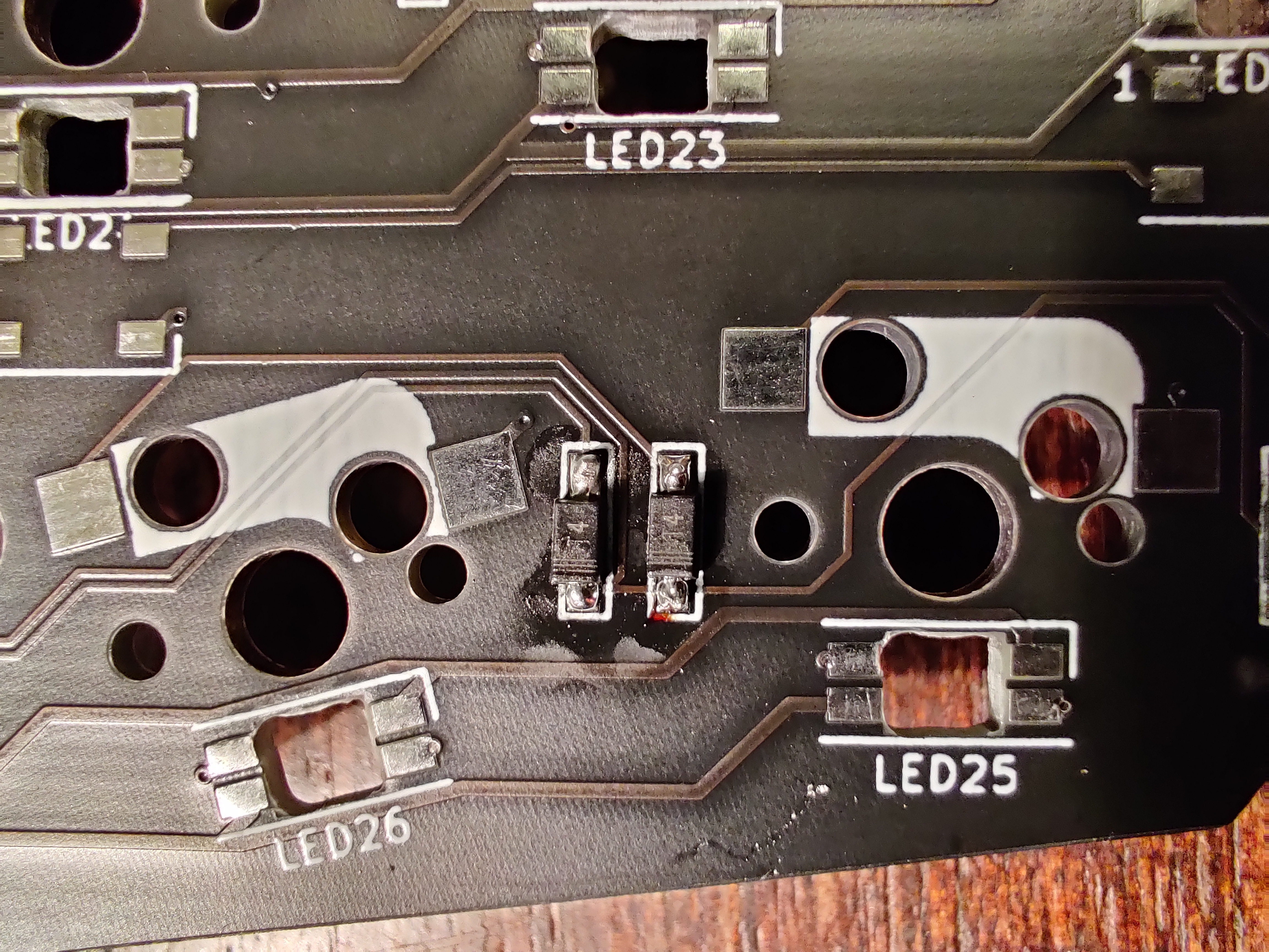 Soldering diodes 2