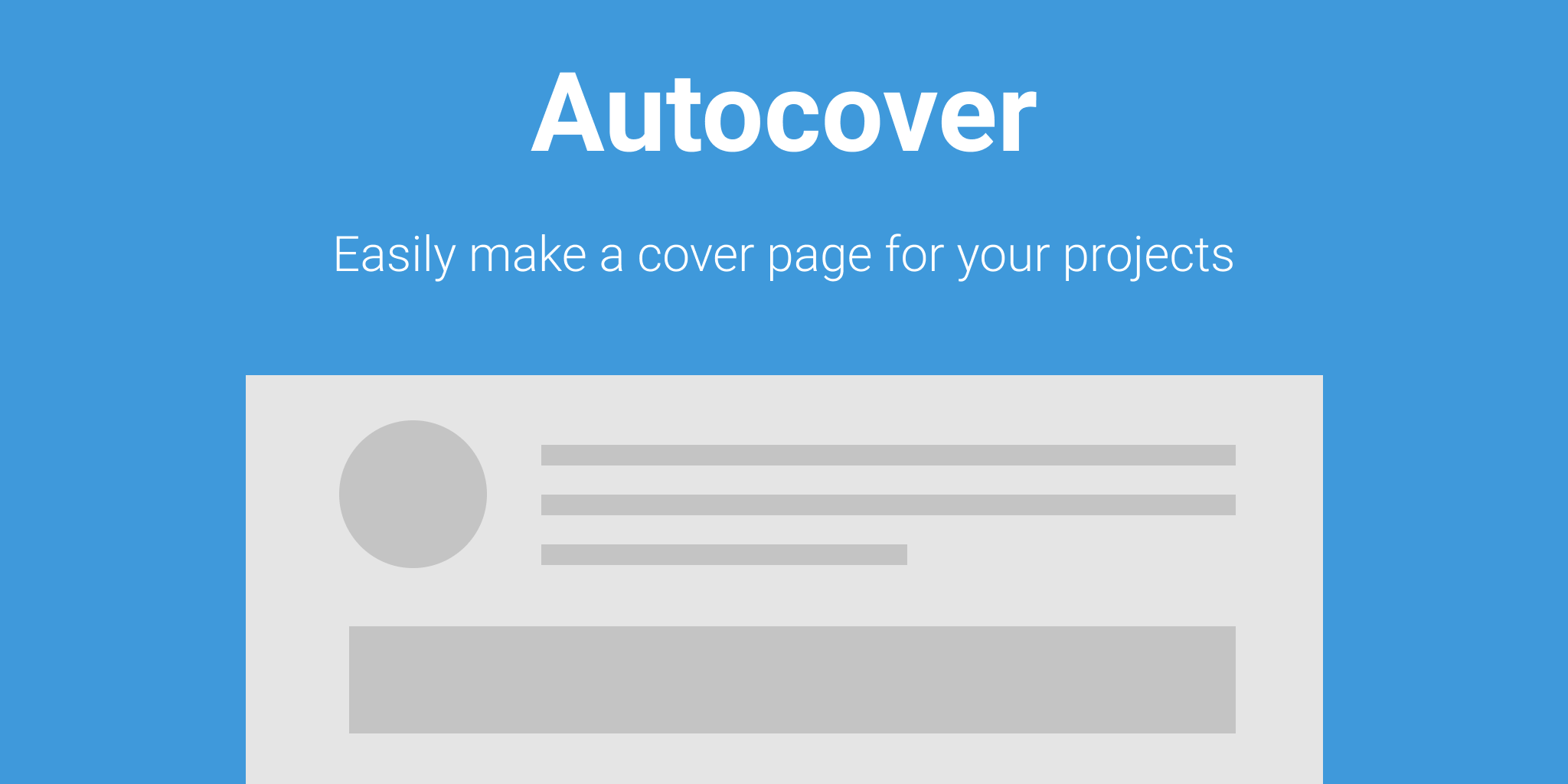 Autocover Artwork