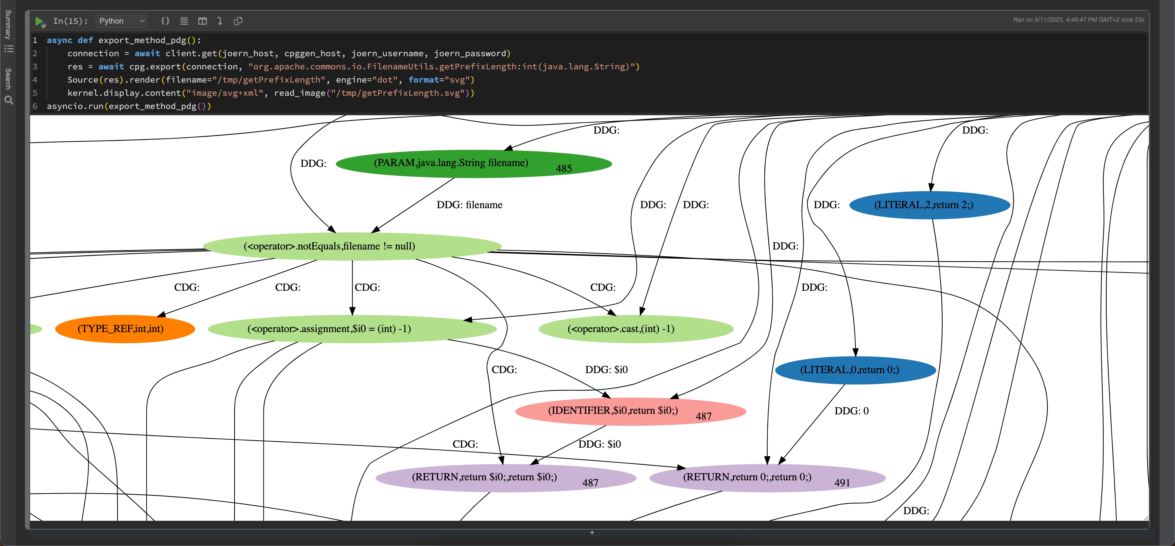 polynote interface