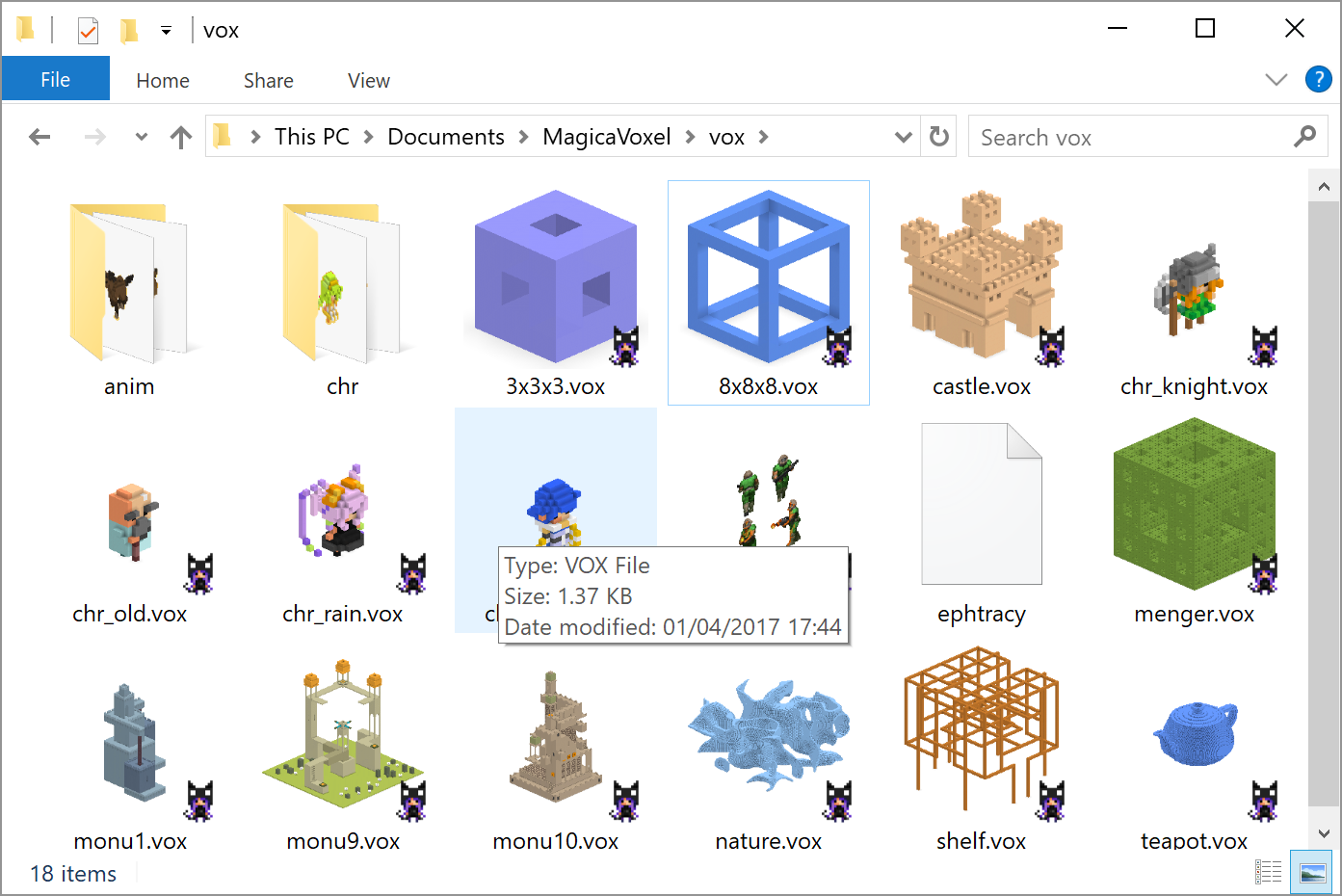 Windows Explorer Thumbnails