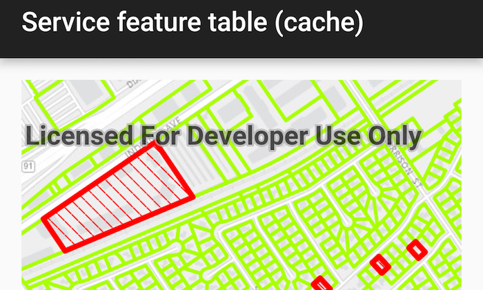 Service FeatureTable Cache