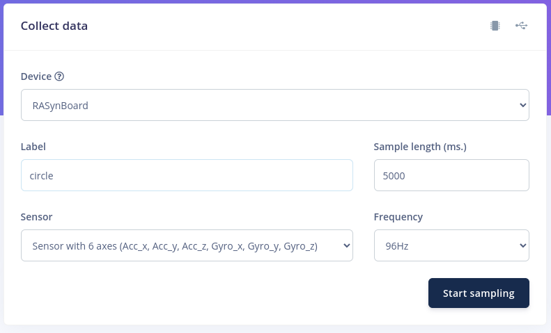 Collect Data Pane