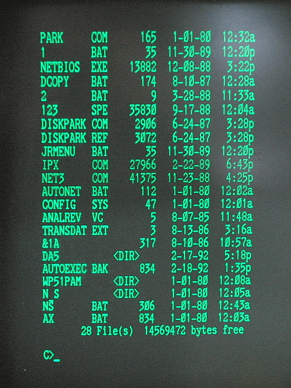 PPC-400 BIOS Font