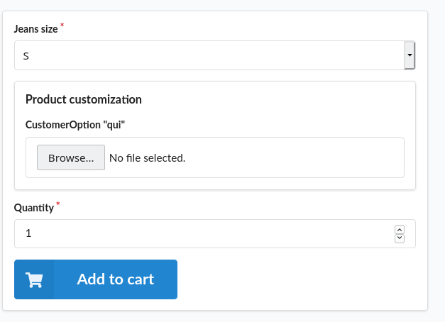 Price import forms