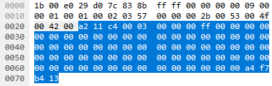 Wireshark screenshot