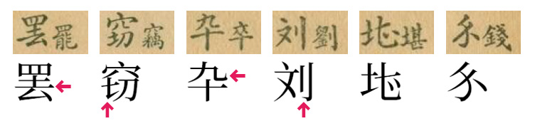 〈第一批简体字表〉宋體化問題