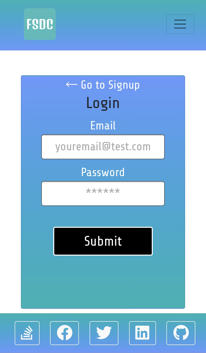 Login Mobile