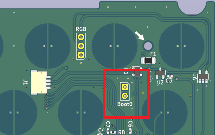 Boot0 pins