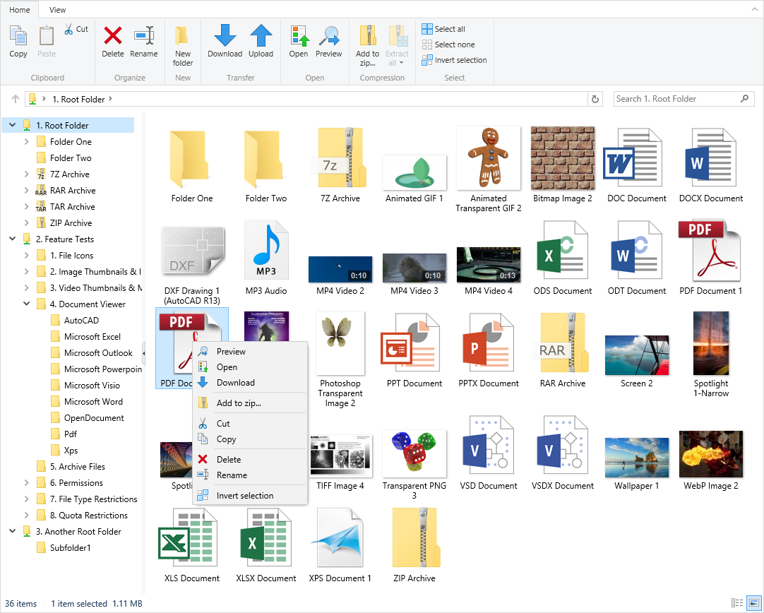 ASP.NET File Manager