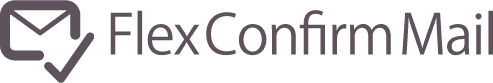 FlexConfirmMail logo