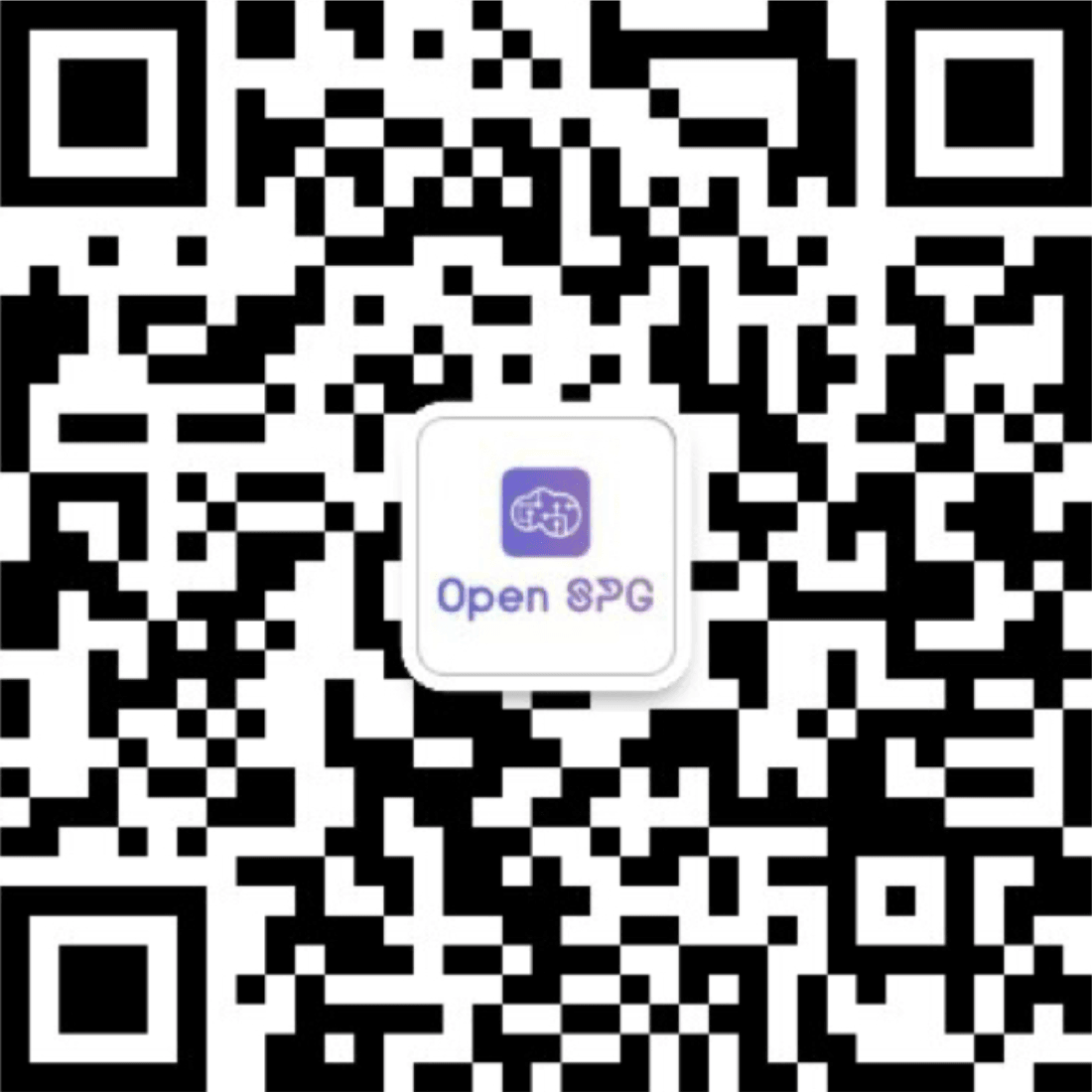 Contact Us: OpenSPG QR-code