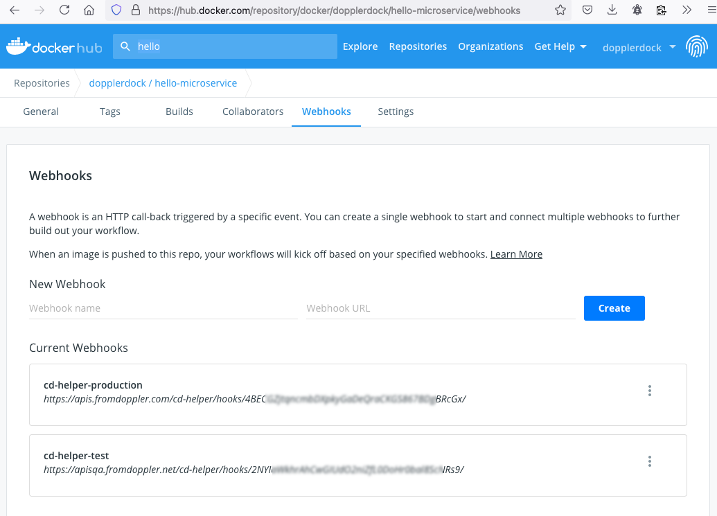 dockerhub-webhooks