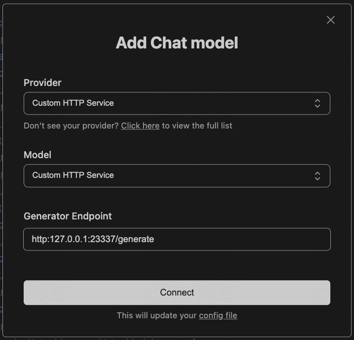 Add Chat model