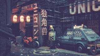 preview CyberpunkPixelartBlue