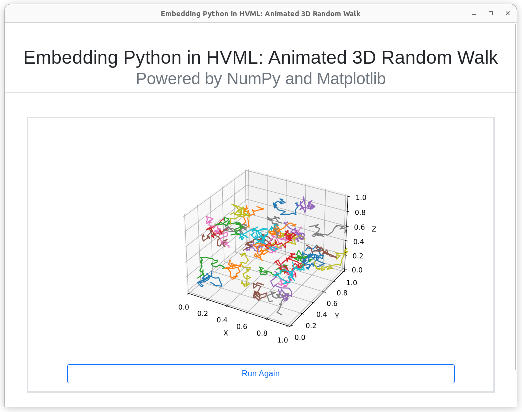 Embedding Python in HVML