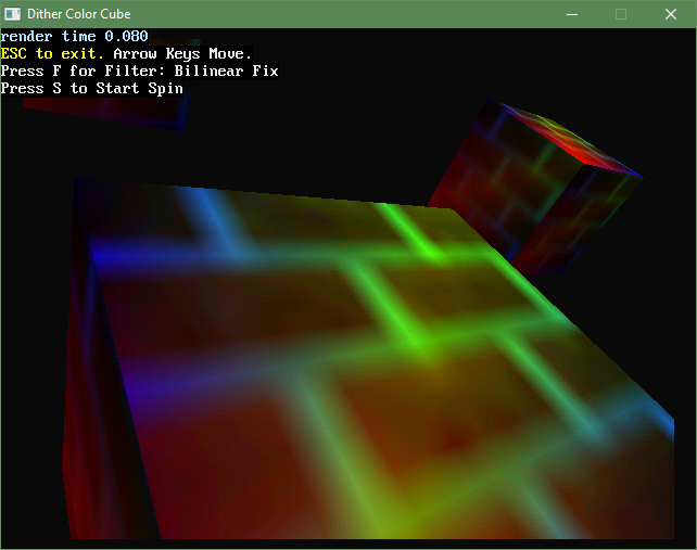 Dither Color Cube