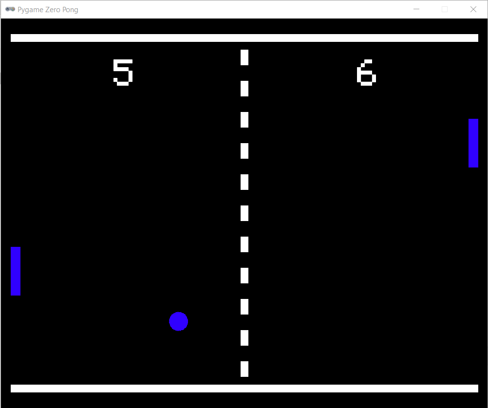 pong - gameplay