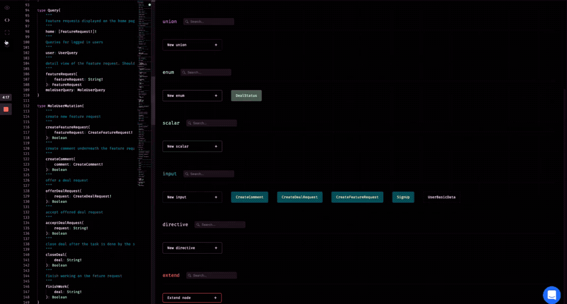 GraphQLEditor Editor