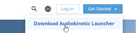 Download Audiokinetic Launcher