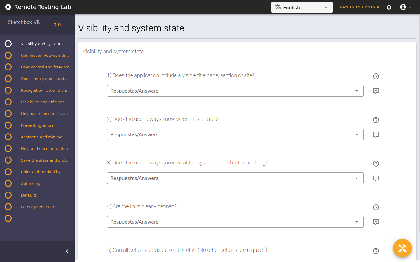 Heuristics Tests