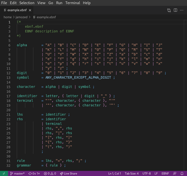 Syntax Highlighting