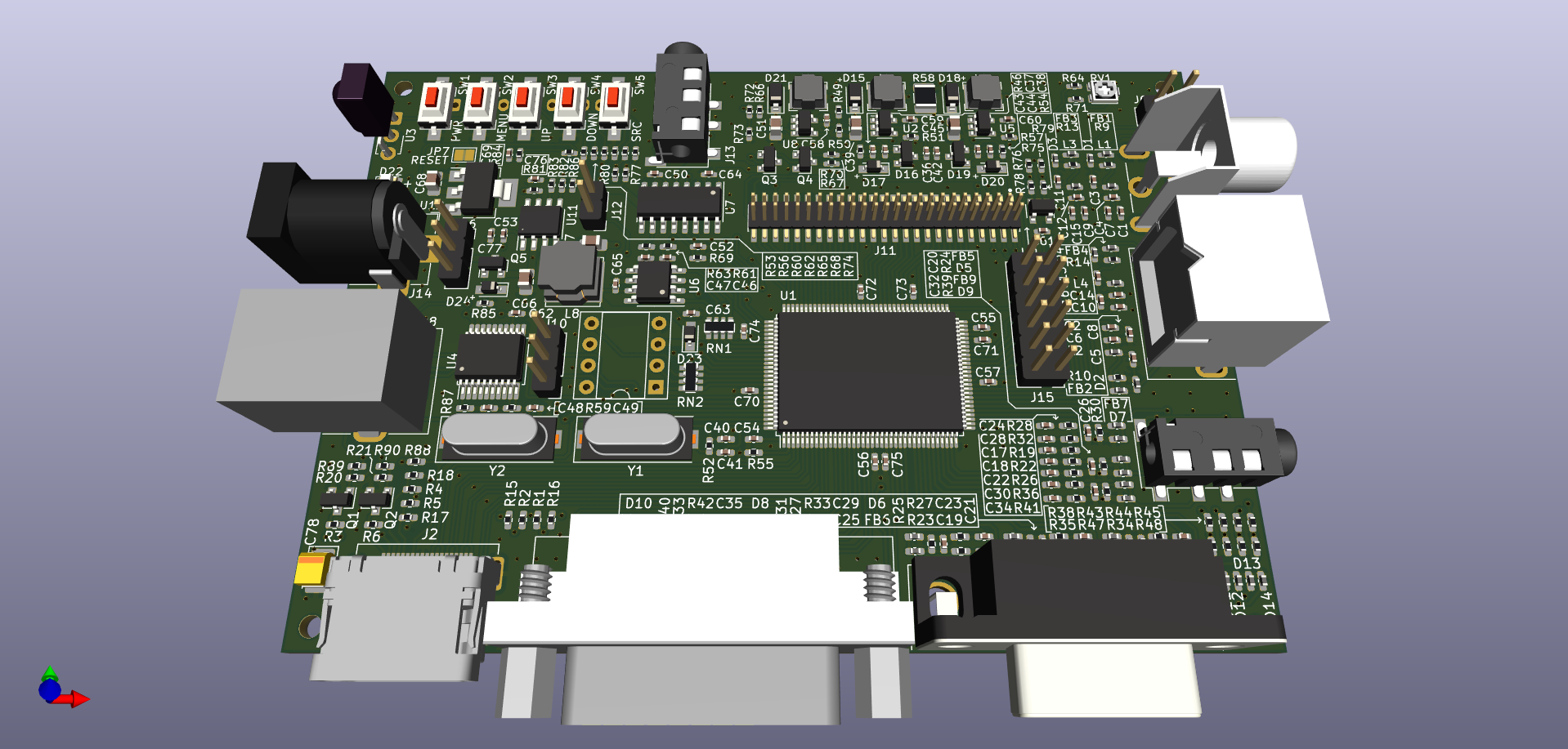 PCB Render