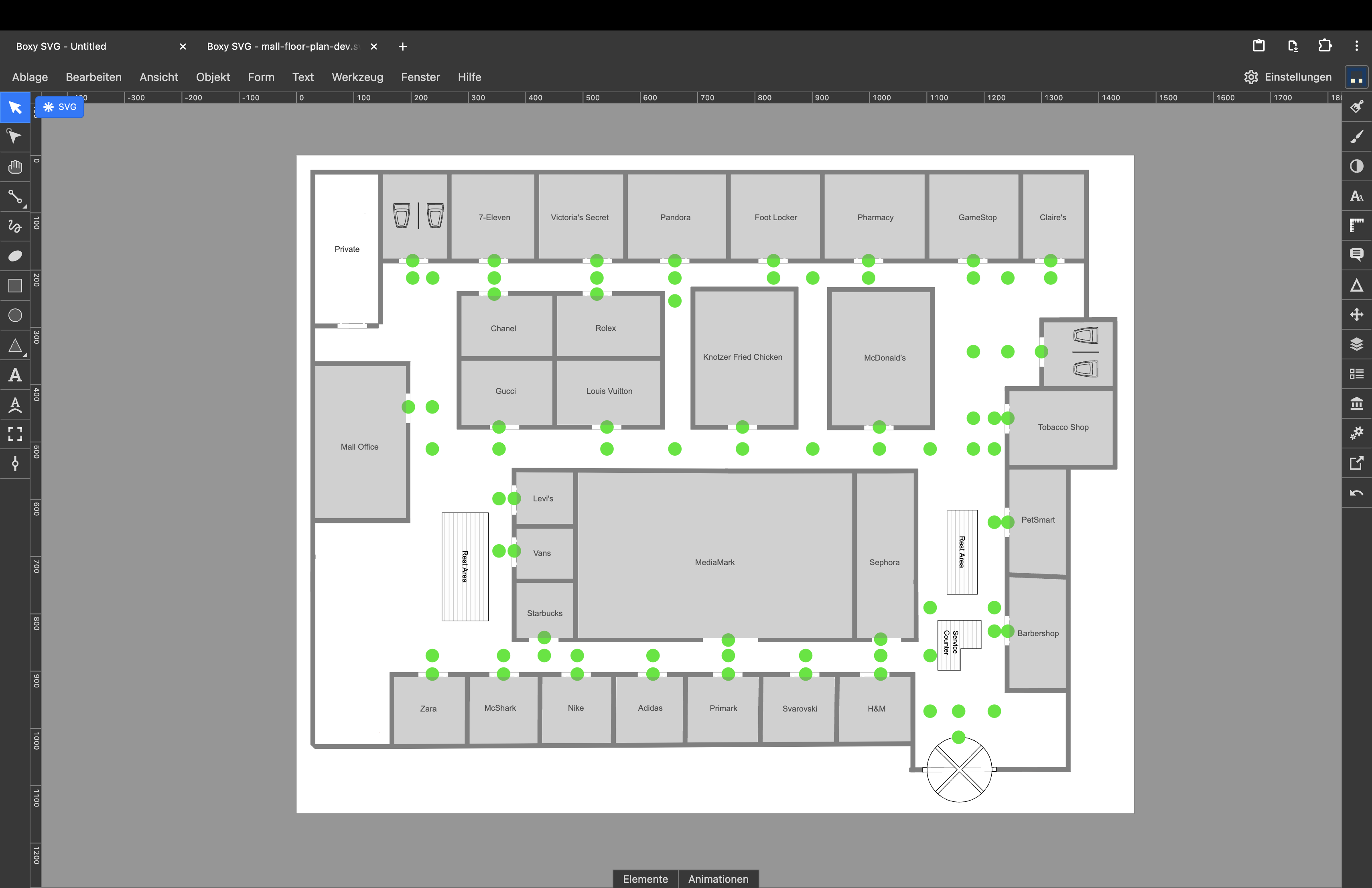 IndoorMap Editing Example