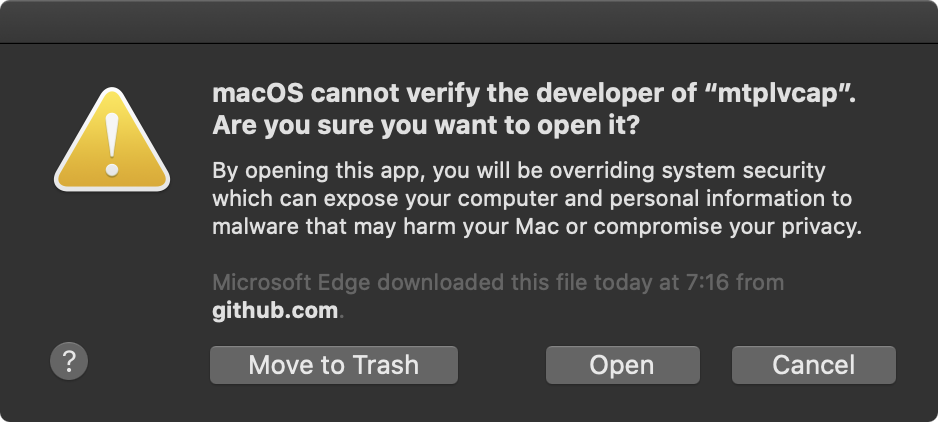 macOS warning dialog 2