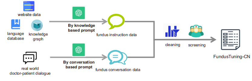 Building a clinical fine-tuning dataset