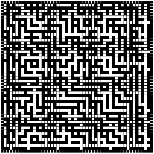 Random 50 * 50 Maze