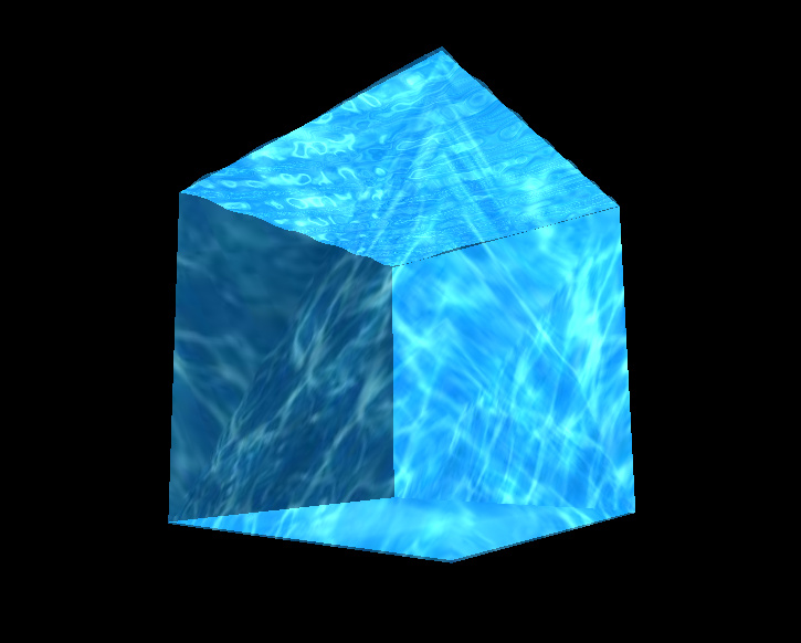 Water cube under