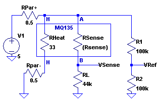 MQ135 Schematic