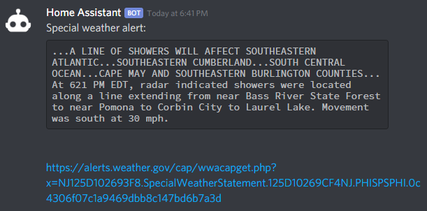 NWS Alerts