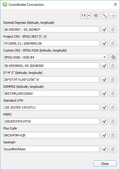 Coordinate Conversion