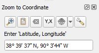 Zoom to Latitude, Longitude