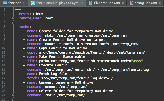 Ansible Playbook