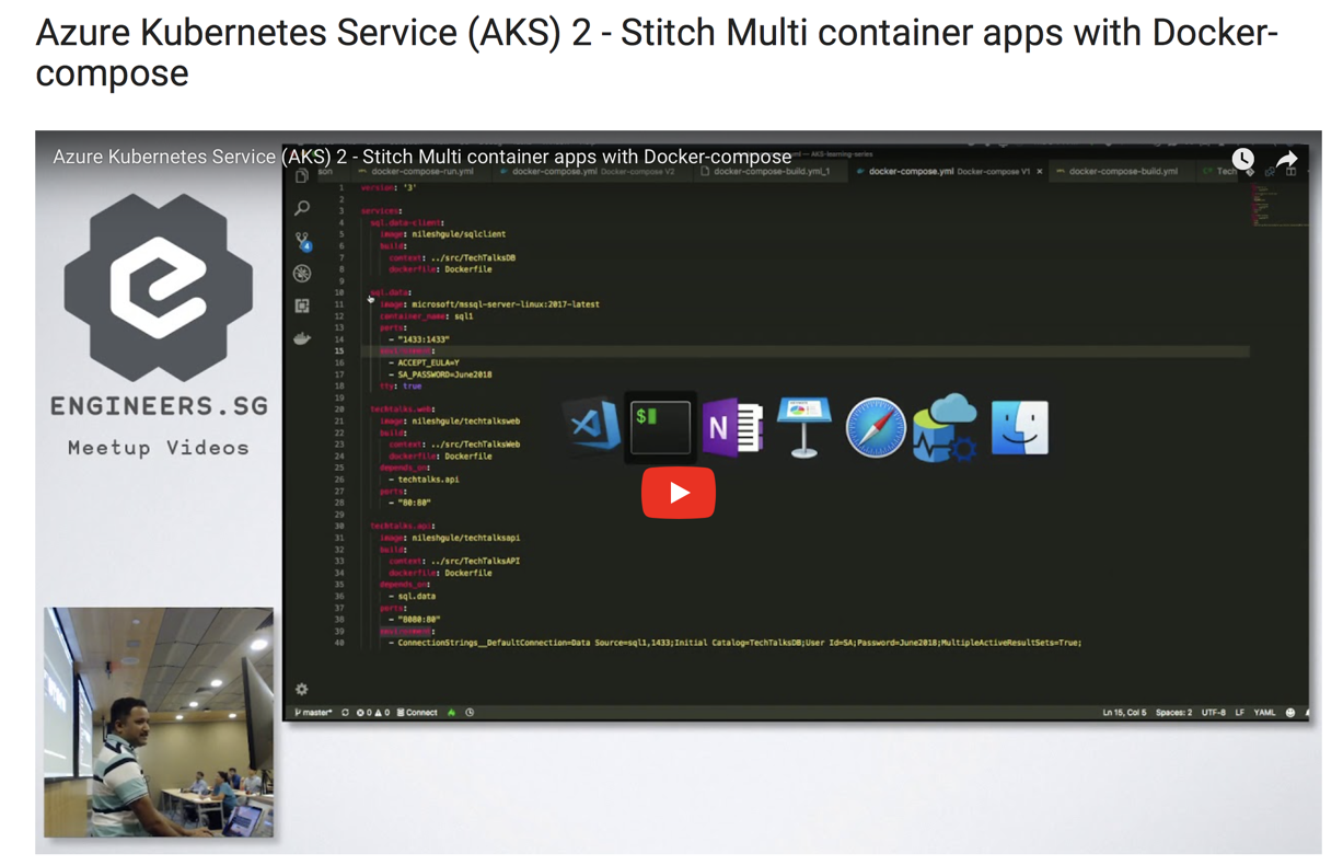 Stitch multiple containers using Docker Compose