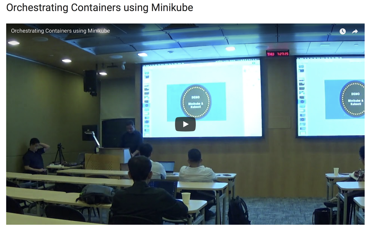 Container Orchestration using Kubernetes / Minikube