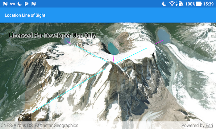 Location Line of Sight App