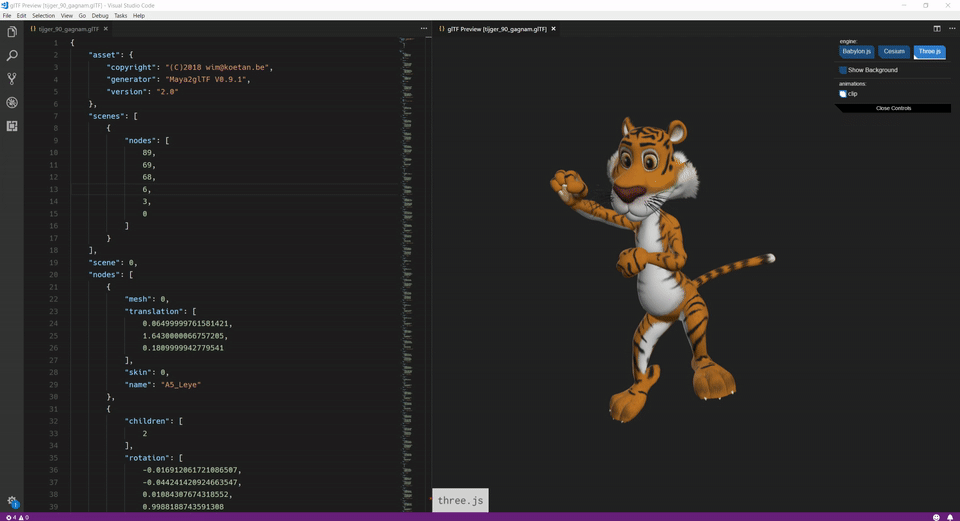 Maya Tiger screenshot