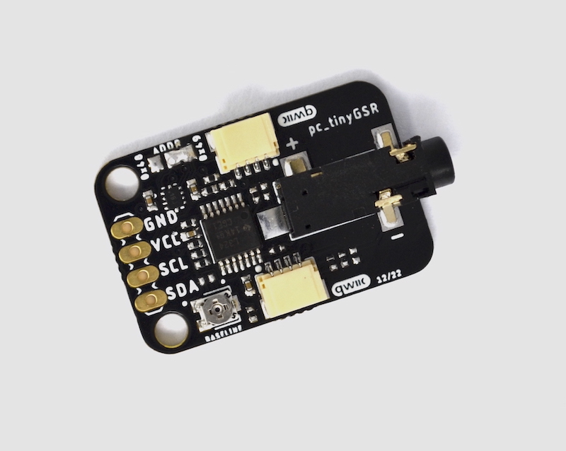 ProtoCentral tinyGSR GSR/EDA digital output  sensor board - Qwiic / STEMMA QT