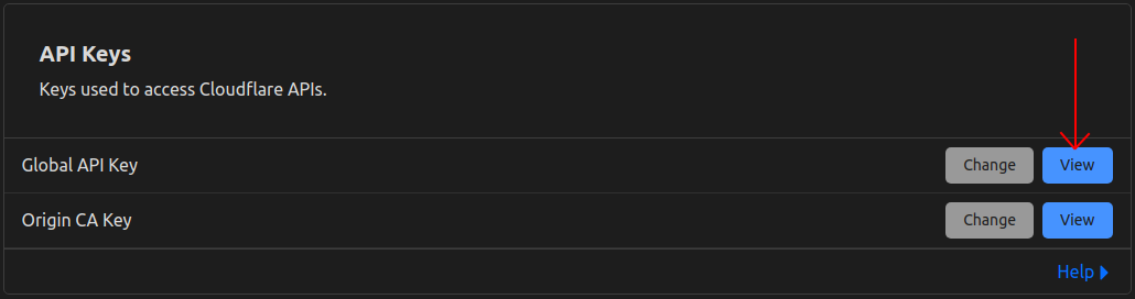 Cloudflare Key