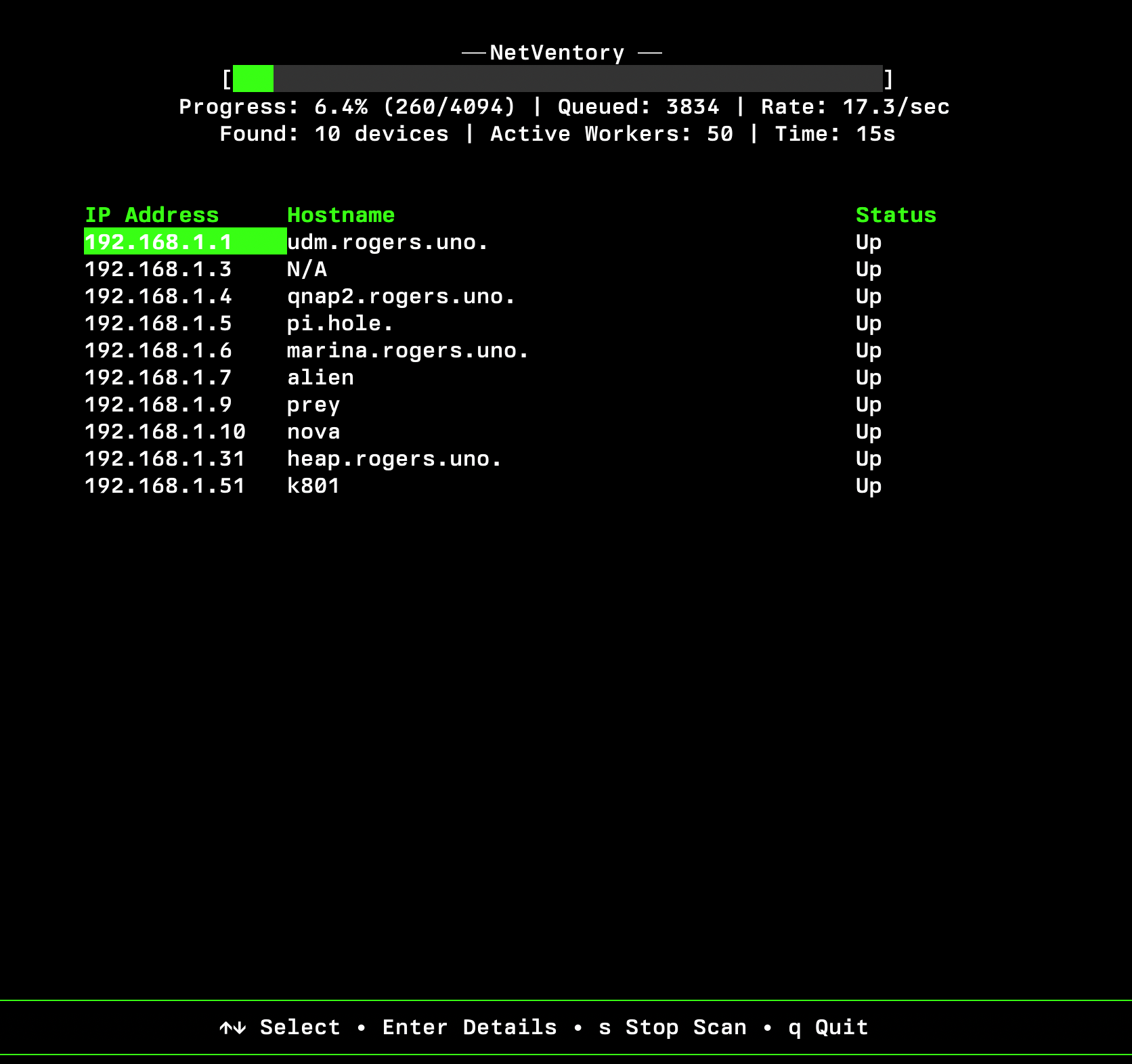 NetVentory Scanning