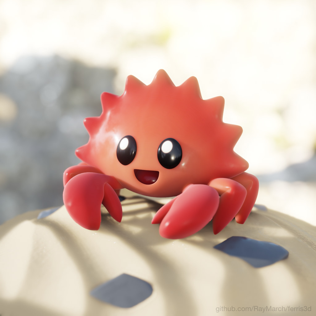 preview render of 3d ferris