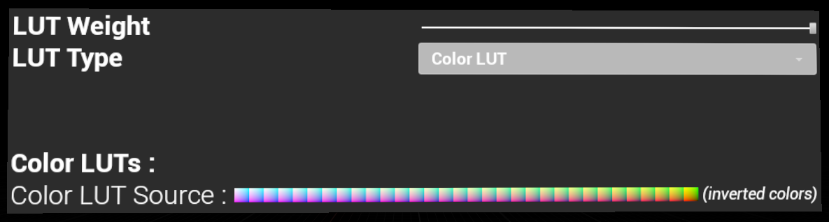 Color Map widget